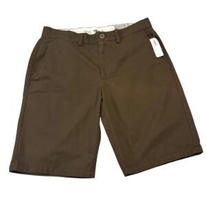 Old Navy Ultimate Slim‎ Brown Chino Shorts Knee Length Size 30